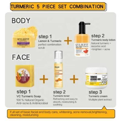 Organic Vitamin C Skin Care Set